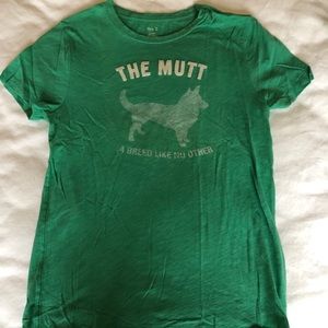 J Crew women’s medium dog t-shirt